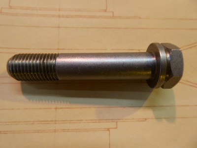 Propshaft Bolt 16mm Hex Head - Steel - 11x1.25x55